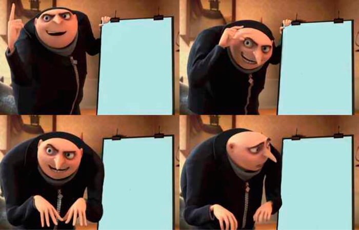 Gru's Plan meme about Odele